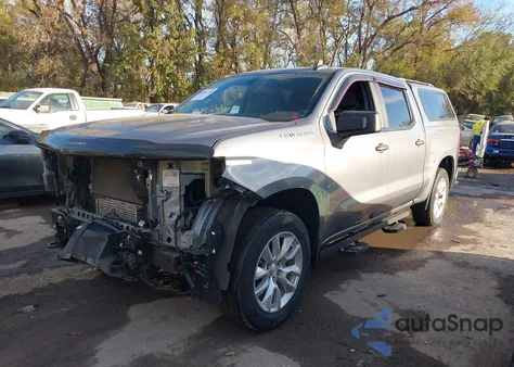 2021 Chevrolet Silverado 1500 4Wd Short Bed Custom from USA, damaged, VIN 3GCPYBEK0MG243256
